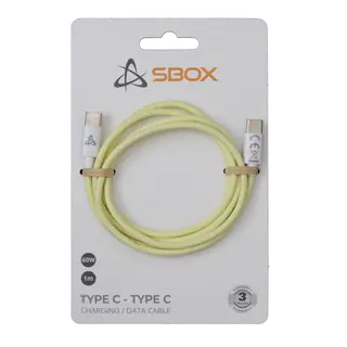 KABEL SBOX USB TYPE C -> USB TYPE C M/M 1M